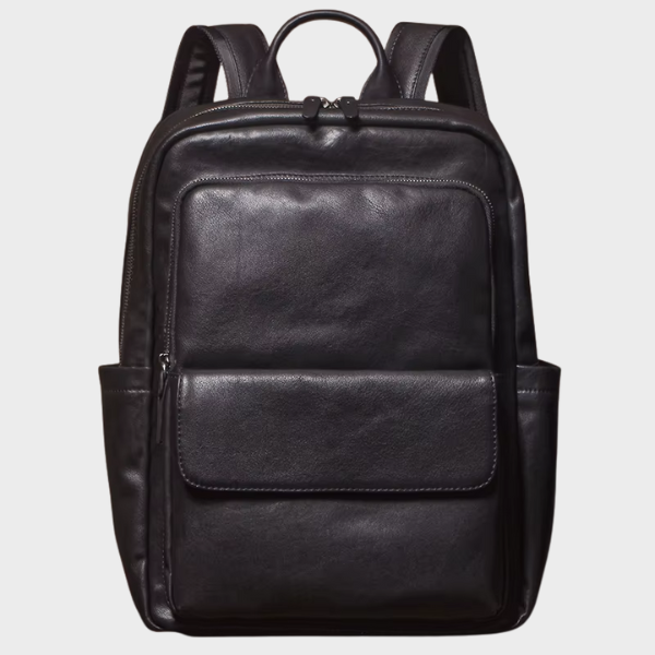 Mochila de Couro Casual Para Notebook 16 Polegadas Orion