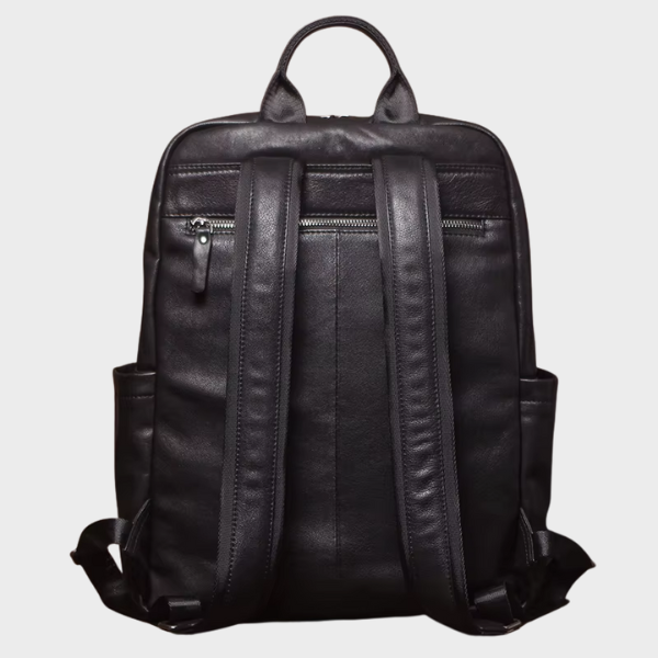 Mochila de Couro Casual Para Notebook 16 Polegadas Orion