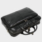 Pasta Executiva de Couro Robusta Para Notebook de 16 Polegadas Modelo Belmont Preto
