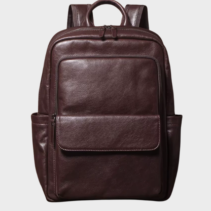 Mochila de Couro Casual Para Notebook 16 Polegadas Orion