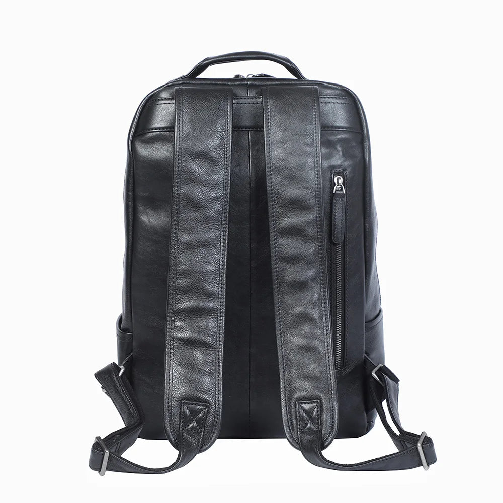 Mochila Urbana Essential em Couro Macio